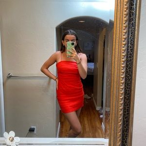 Red mini dress from urban outfitters!